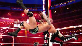 WrestleMania S01E00 Randy Orton drives AJ Styles into the canvas with - 7th April 2019 Full Episode