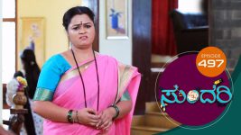 Sundari (kannada) S01 E497 30th August 2022